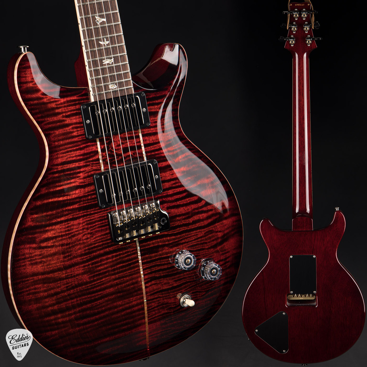 Paul Reed Smith Eddie's Guitars Wood Library Santana Retro - Fire