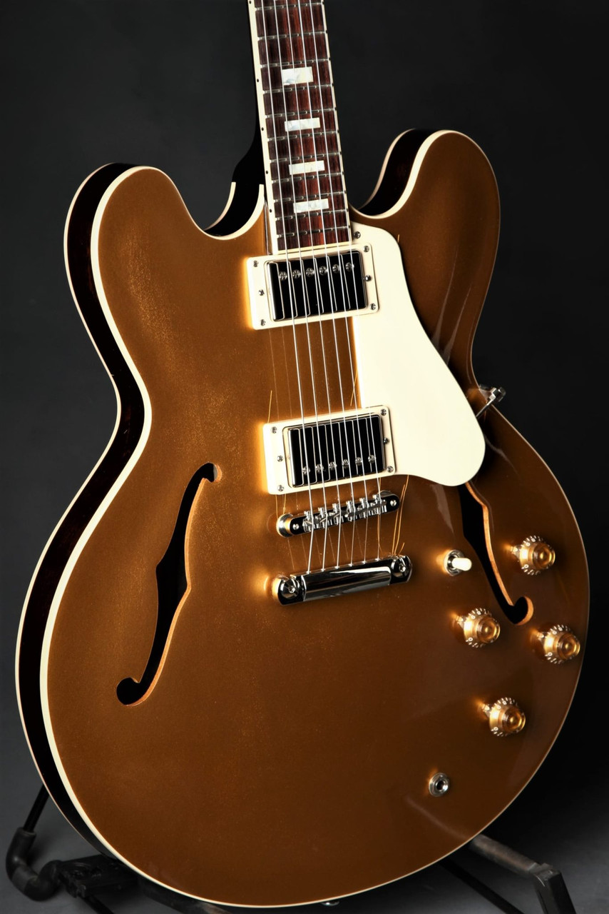Used - Gibson Memphis ES-335 - Gold Top (2016) - Eddie's Guitars