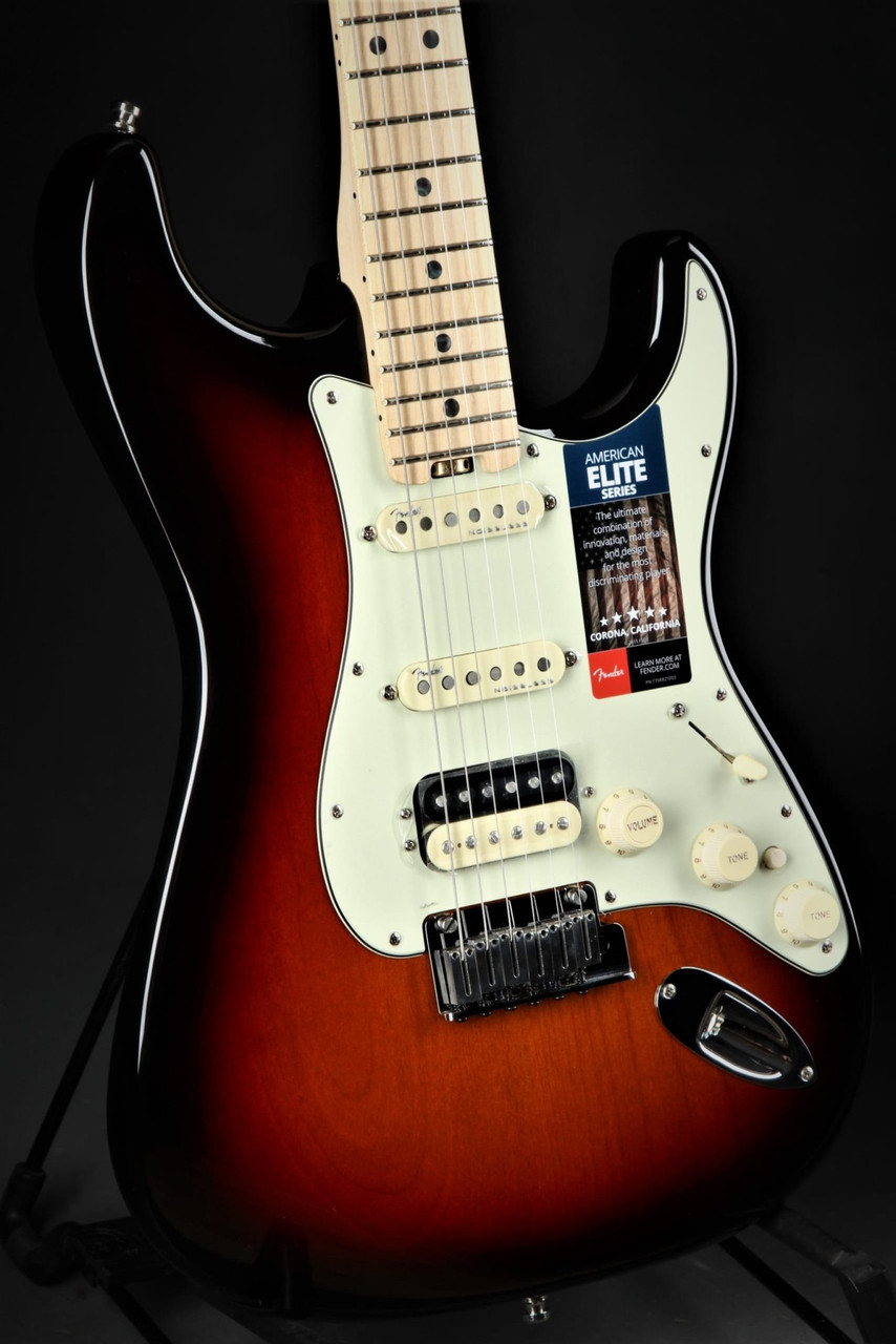 Fender American Elite Stratocaster HSS Shawbucker - 3 Color