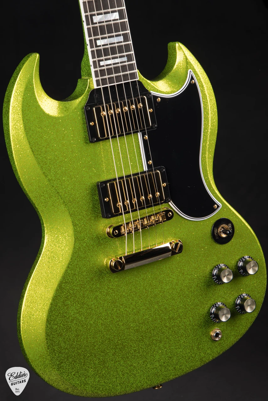 Gibson Custom Shop Made 2 Measure SG Custom Gloss Gecko Green