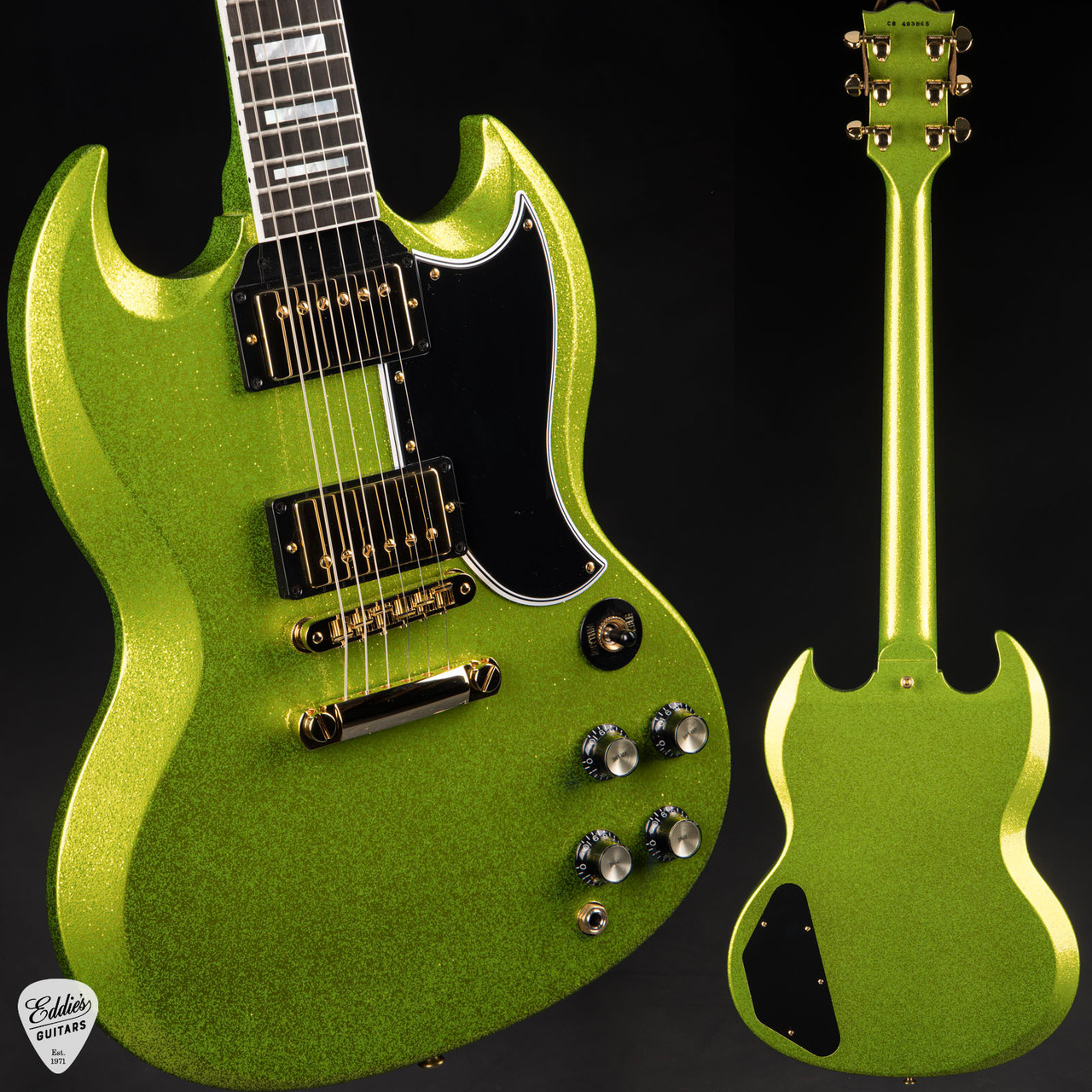 Gibson Custom Shop Made 2 Measure SG Custom Gloss Gecko Green