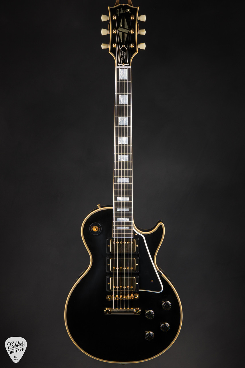 Gibson Custom Shop 1957 Les Paul Custom Reissue VOS 3 Pickup Ebony