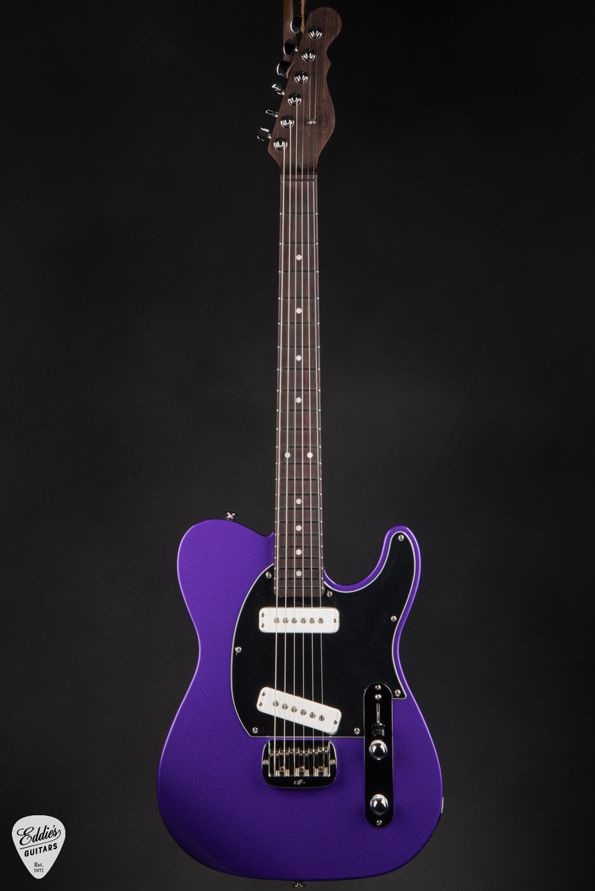 G&L Custom Shop ASAT Special Rosewood Neck - Plum Metallic