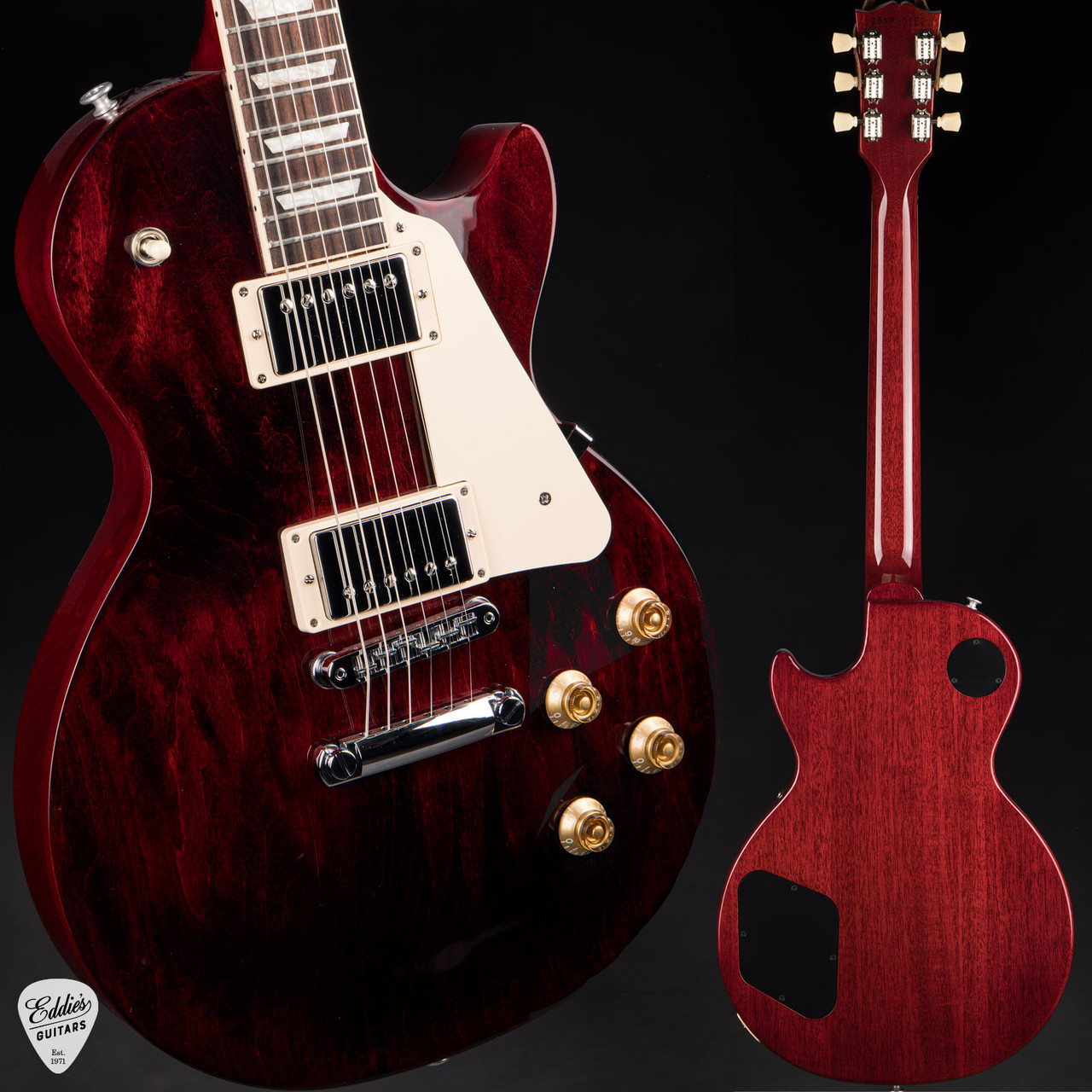 Gibson Les Paul Studio Wine Red 8.8 #225640352 - Eddie's Guitars