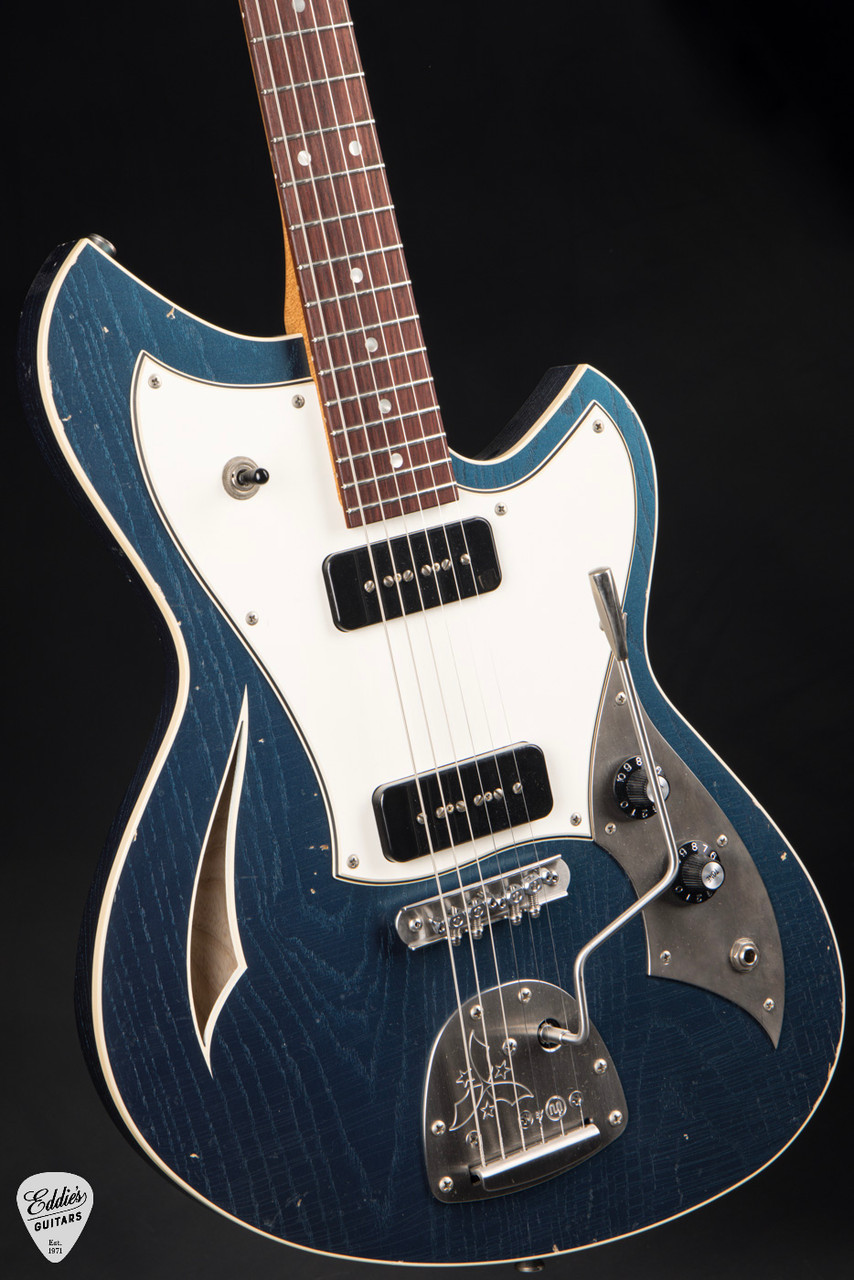 【新品】写真集「Guitar Eros Mondino」 Novo Miris J - Lake Como Blue - Eddie's Guitars