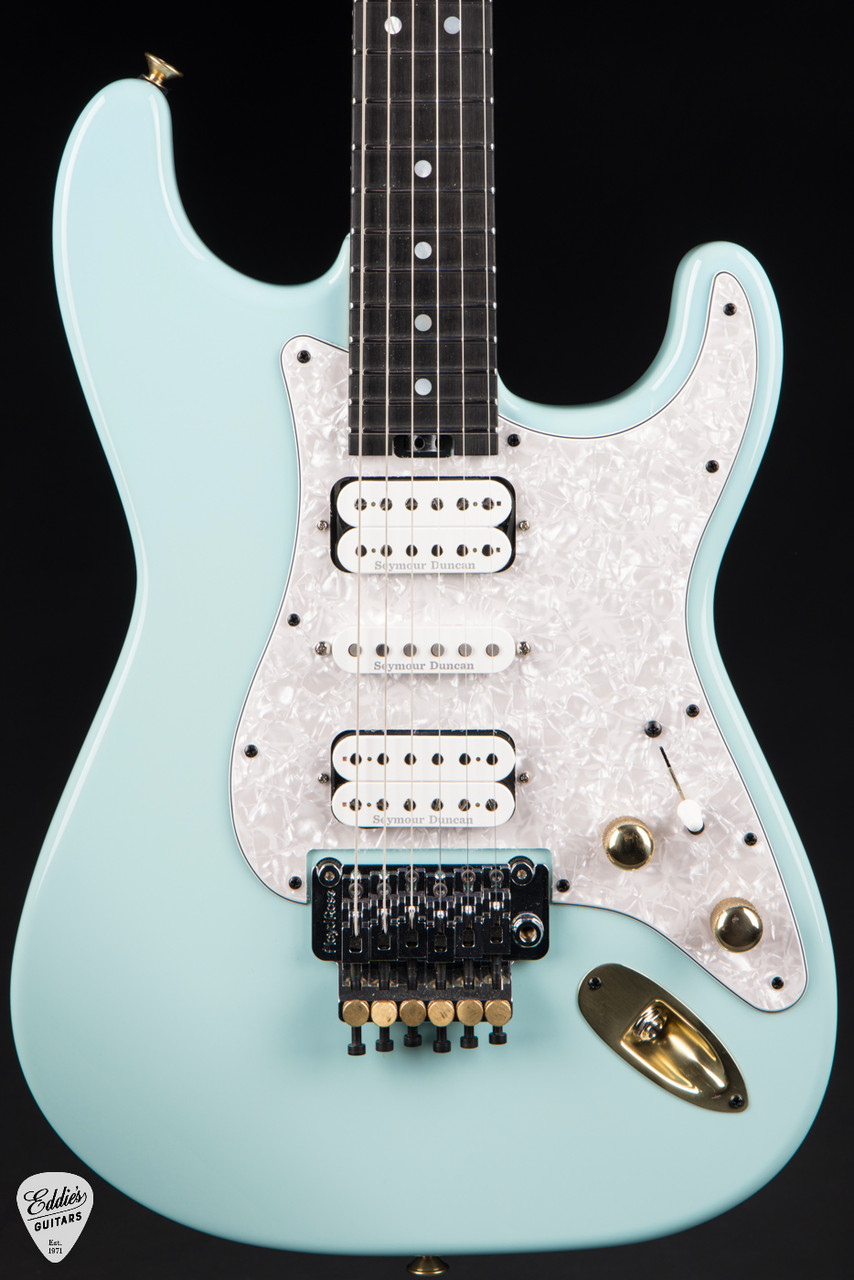 Charvel USA Custom Shop So-Cal HSH FR84 - Daphne Blue - Eddie's