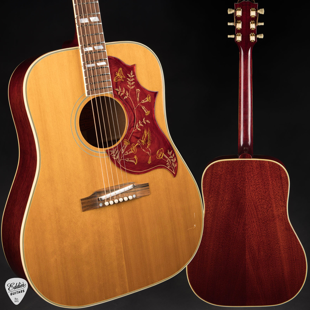 Used - Gibson Hummingbird Natural - Spruce & Mahogany (1963