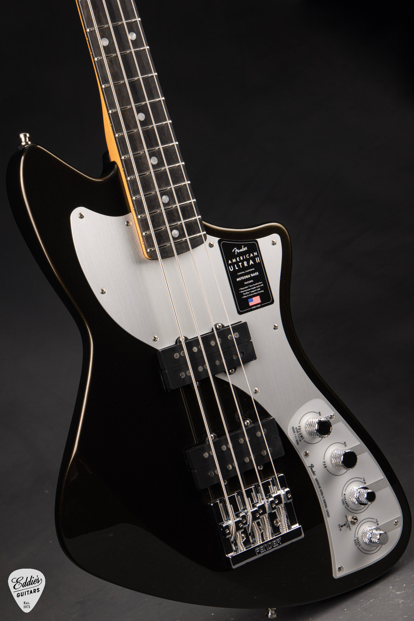 Fender American Ultra II Meteora Bass - Texas Tea - Eddie's Guitars