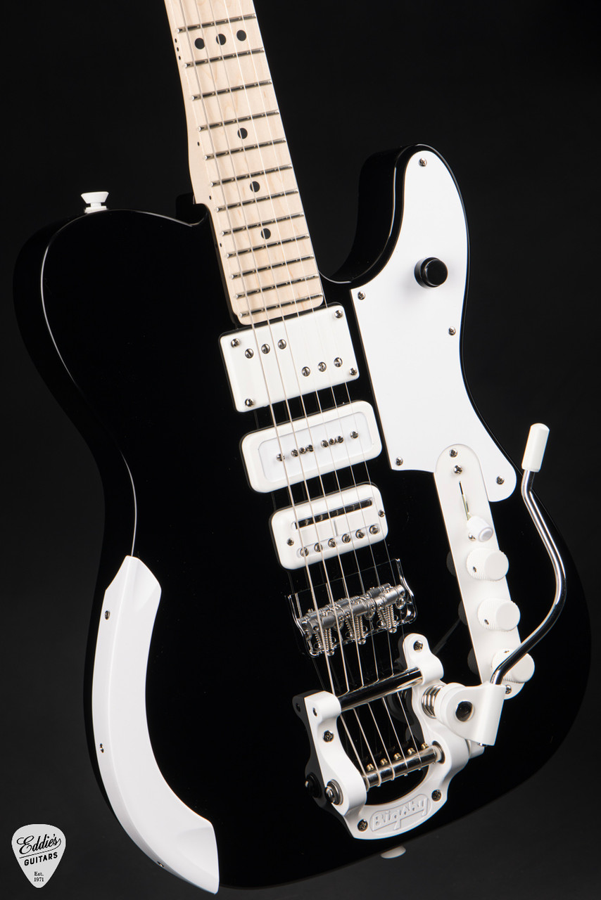 Fender Jack White Triplecaster - Black - Eddie's Guitars