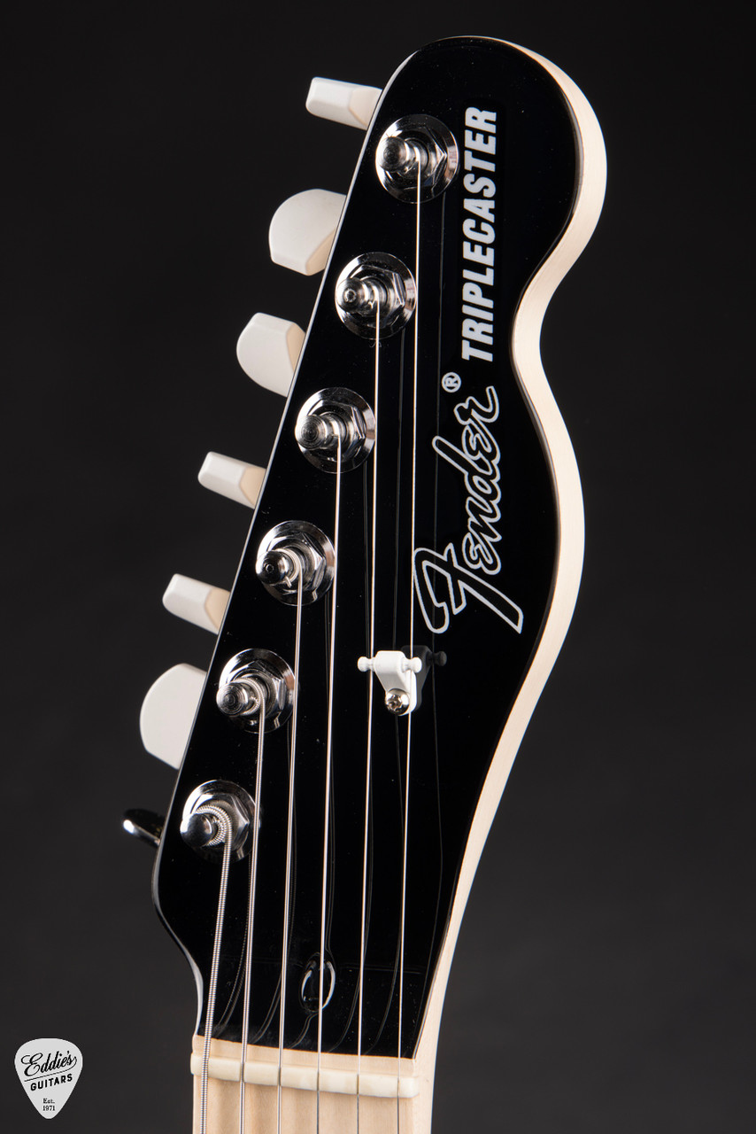 Fender Jack White Triplecaster - Black - Eddie's Guitars