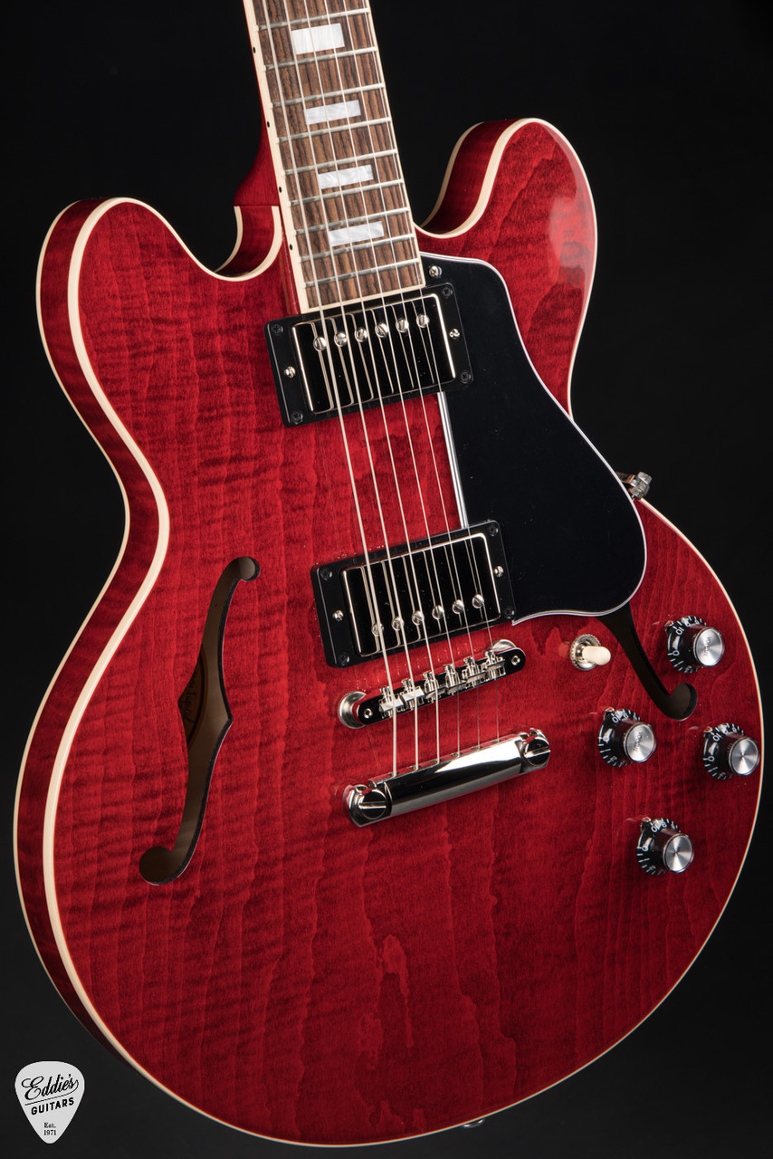 Gibson ES-339 Figured Sixties Cherry 7.4 #208840305 - Eddie's Guitars