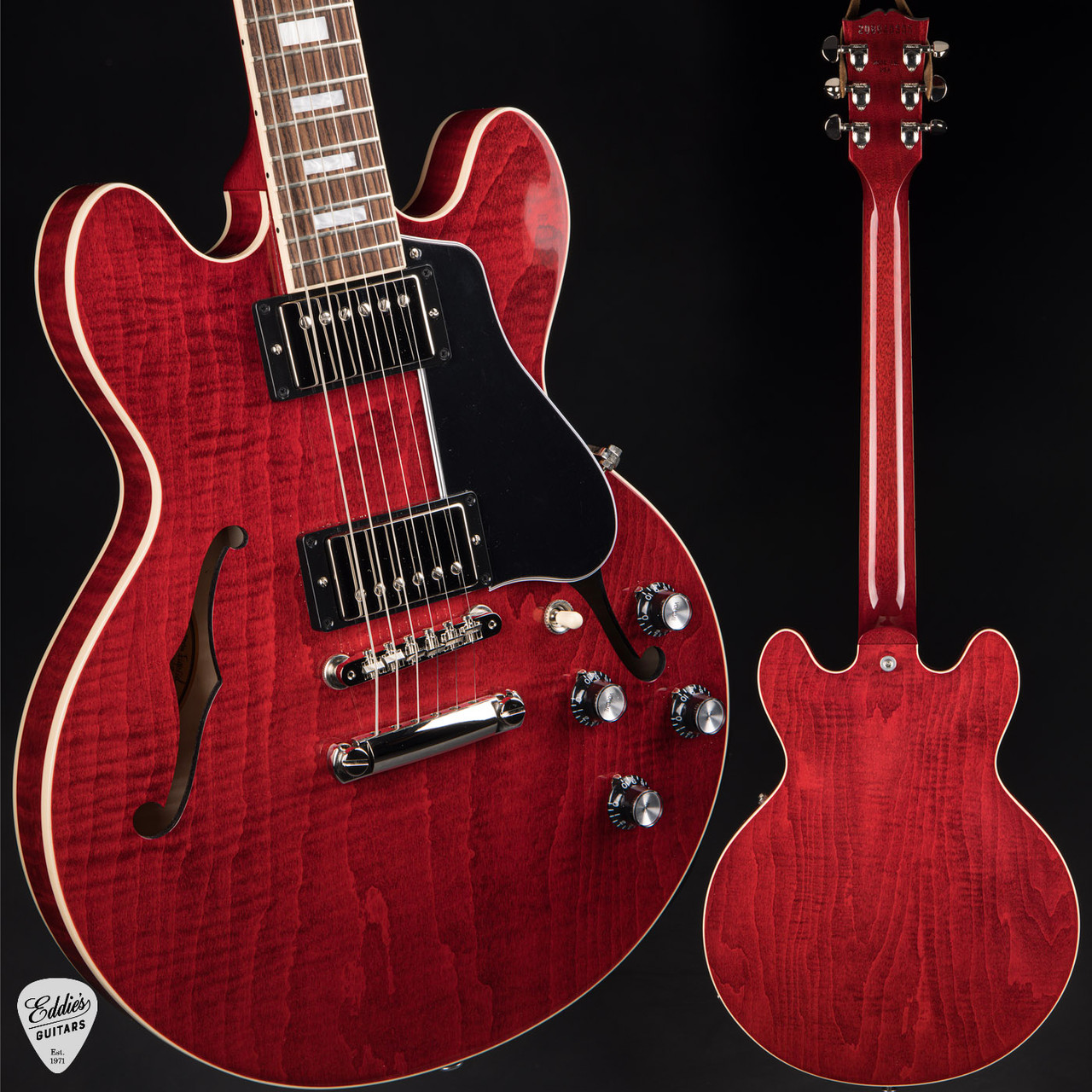 Gibson ES-339 Figured Sixties Cherry 7.4 #208840305 - Eddie's Guitars
