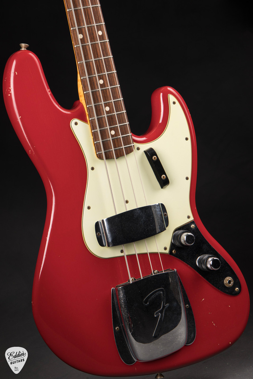 2012 - Fender Custom Shop 1960 Jazz Bass Relic - Dakota Red