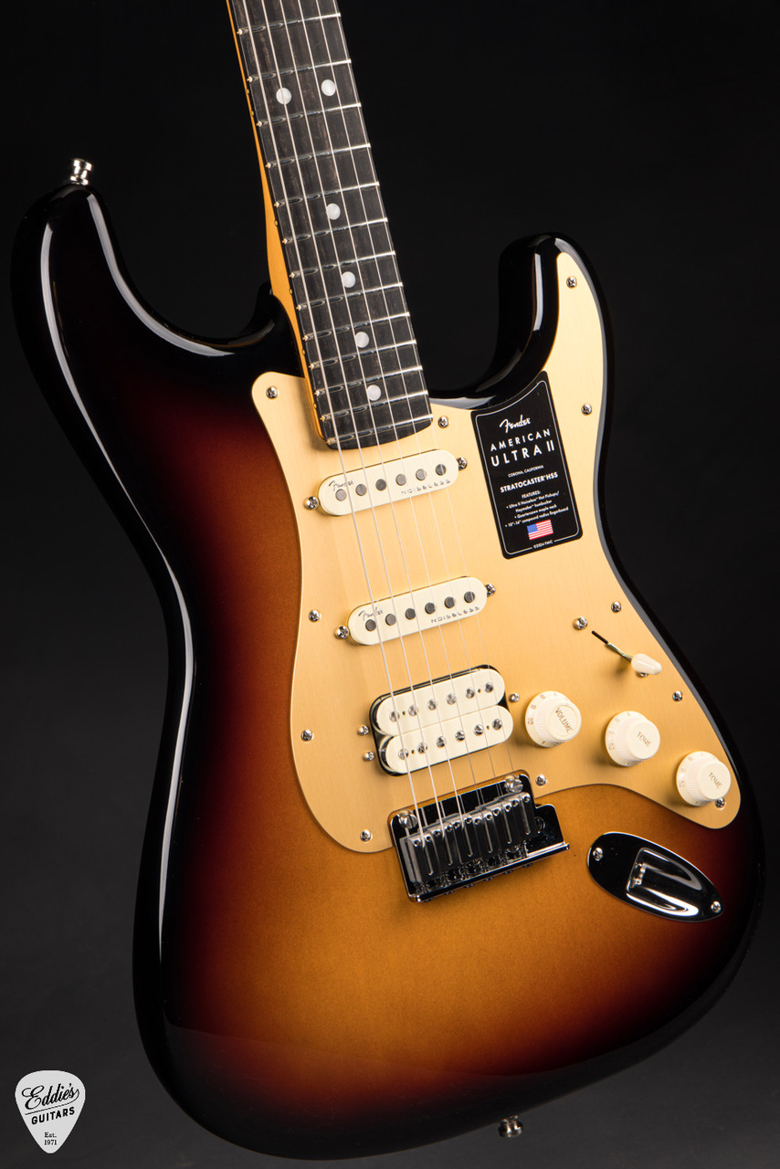 Fender American Ultra II Stratocaster HSS - Ultraburst - Eddie's