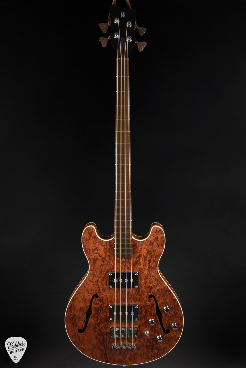Warwick Custom Shop Masterbuilt Star Bass II Bubinga - Natural
