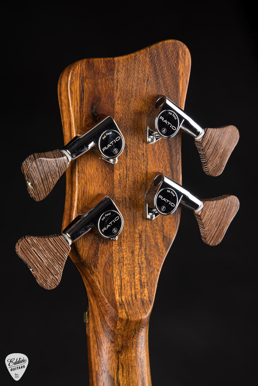 Warwick Custom Shop Masterbuilt Star Bass II Bubinga - Natural