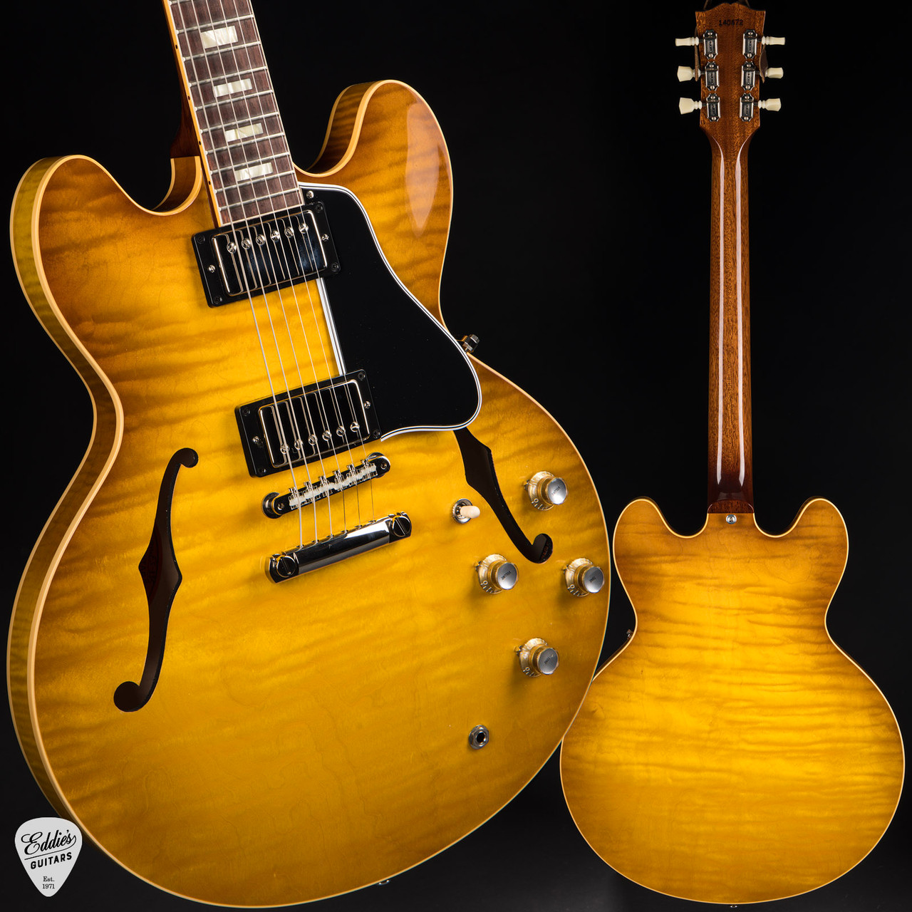 2024 - Gibson Custom Shop PSL '64 ES-335 Figured Reissue Honey
