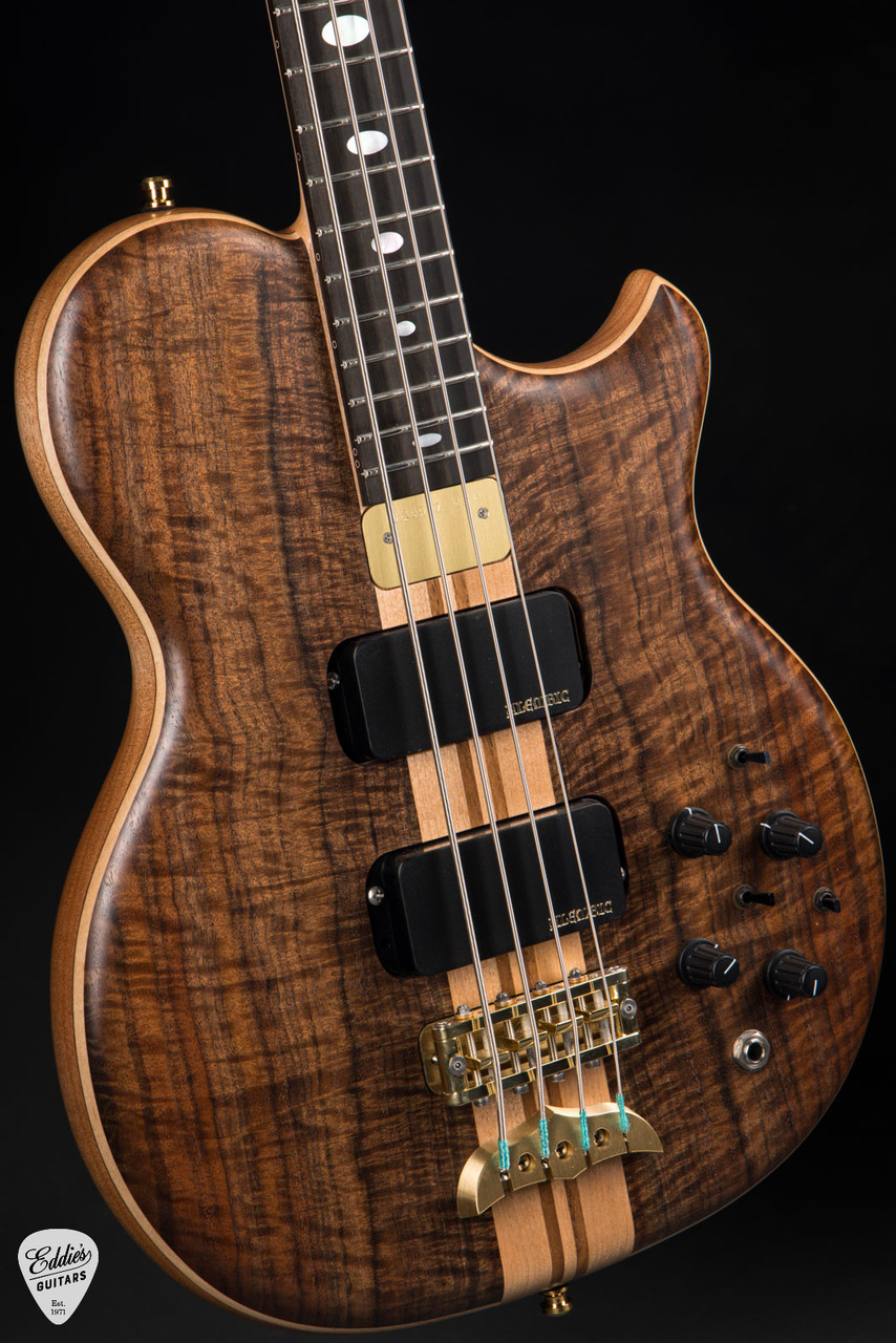 Alembic Crest - Walnut & Makore (First One Made) - Eddie's Guitars