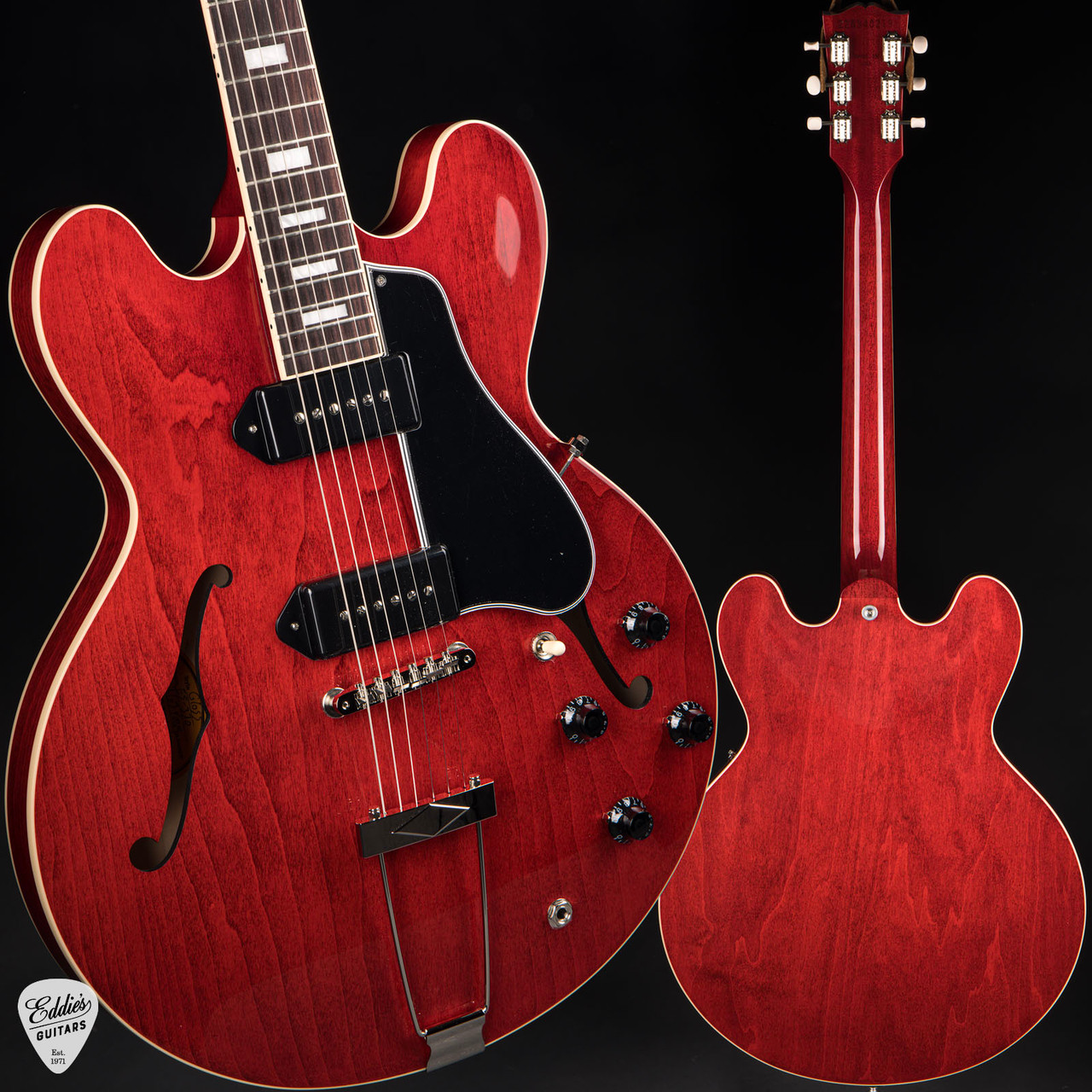 Gibson ES-330 Sixties Cherry 6.4 #226340219 - Eddie's Guitars