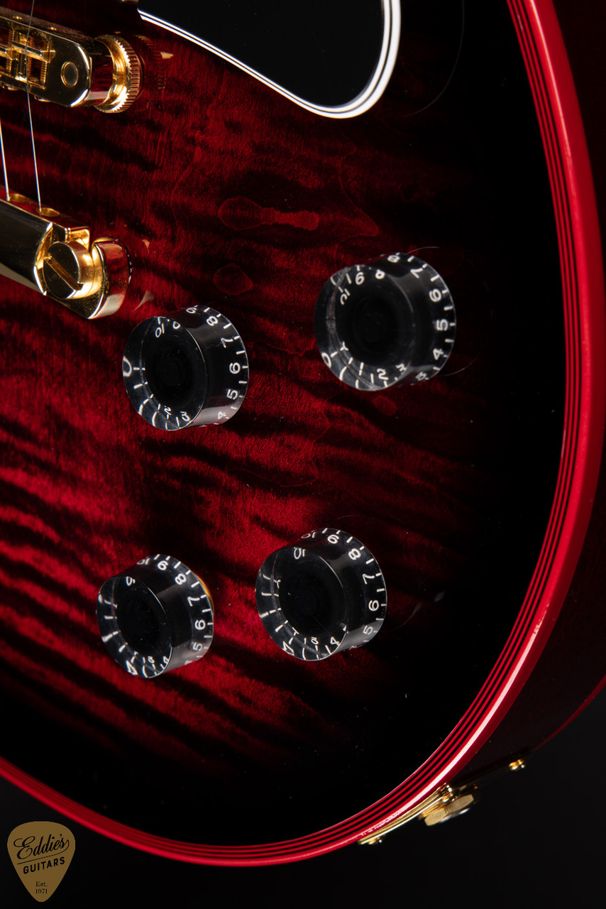 Gibson Custom Shop Made 2 Measure Les Paul Custom Figured Red