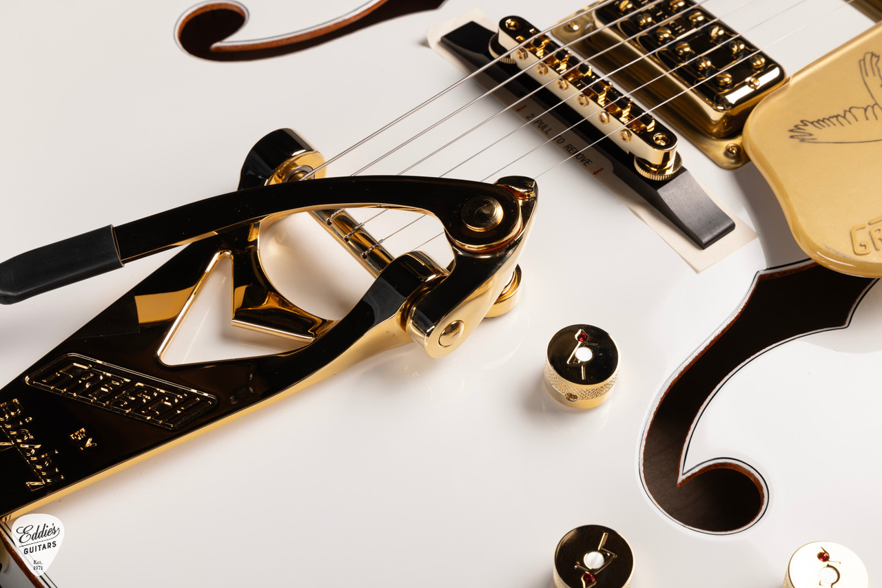 Gretsch Pro Falcon Hollow Body with String-Thru Bigsby, Gold