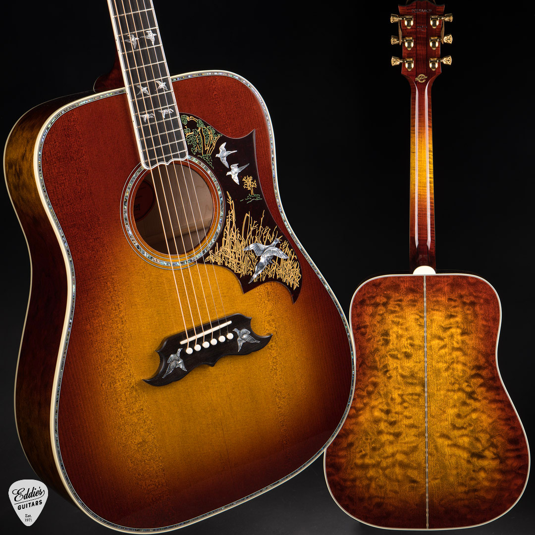 Gibson Custom Shop PSL Doves in Flight Quilt Wildfire Burst 4.14