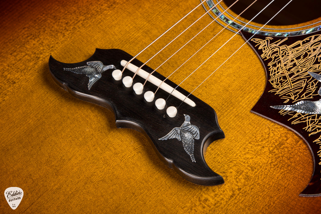 Gibson Custom Shop PSL Doves in Flight Quilt Wildfire Burst 4.14