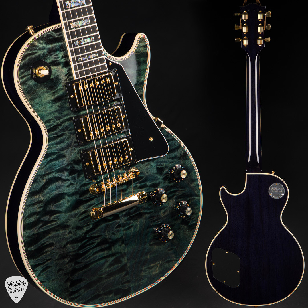 ギター Gibson Custom Shop Les Paul Custom 2024 - Gibson Custom Shop PSL '68 Les Paul Custom 3 Pickup/3A