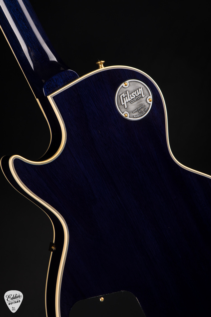 Gibson Custom Shop PSL '68 Les Paul Custom 3 Pickup/3A Nordic Blue