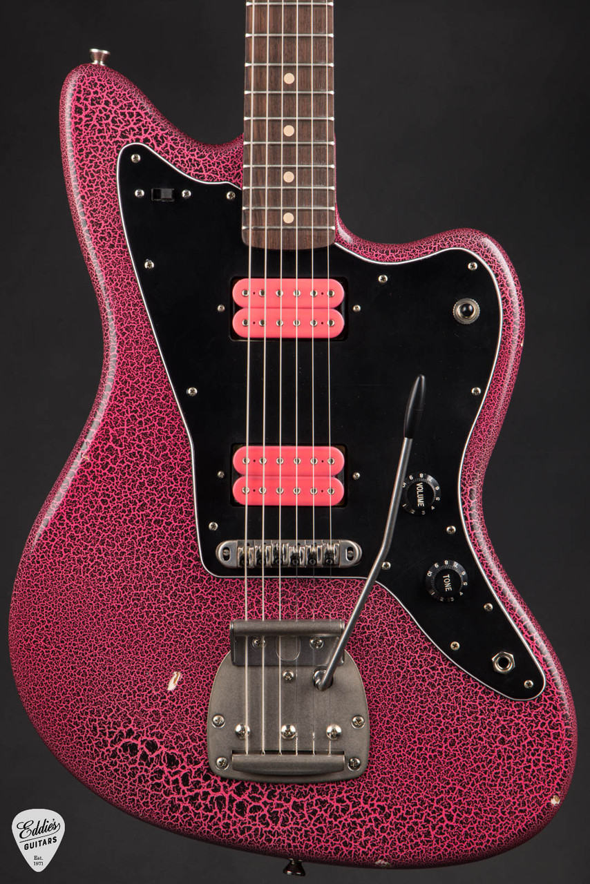 Nash JM63 - Crackle Pink/Black - Eddie's Guitars
