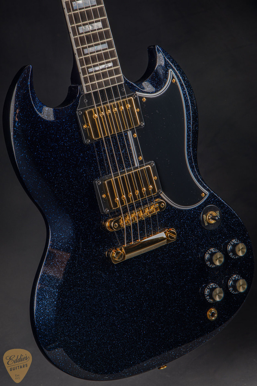 Gibson Custom Shop Made 2 Measure SG Custom Gloss Brunswick Blue
