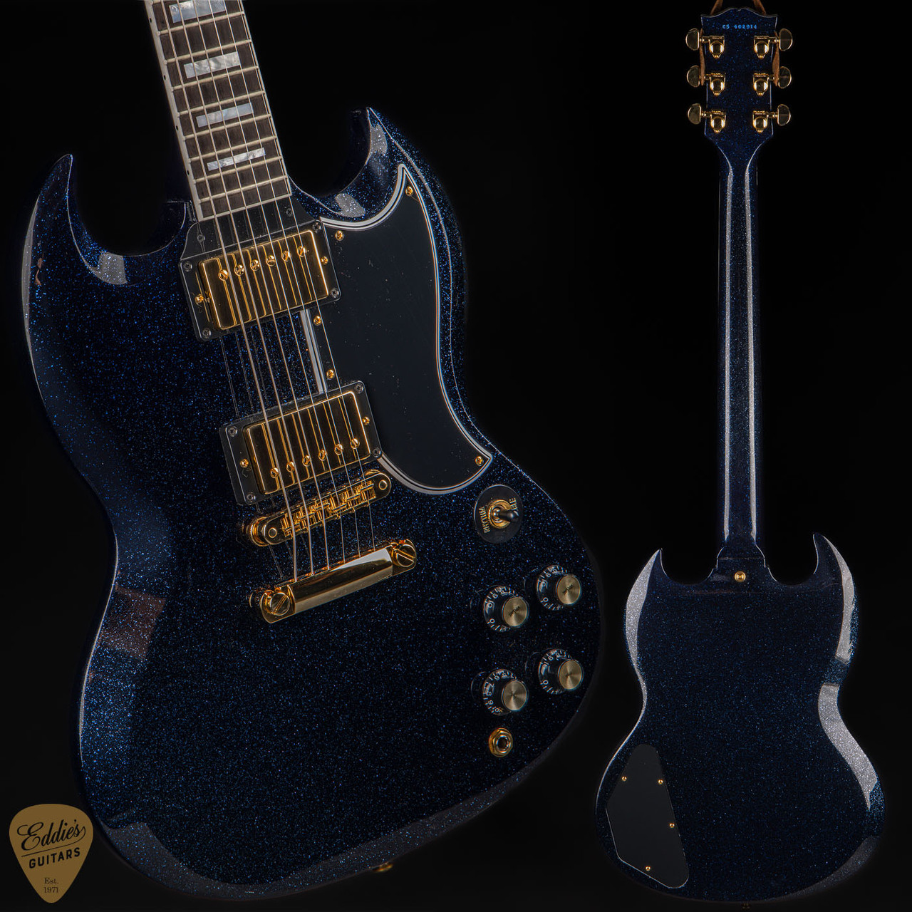 Gibson Custom Shop Made 2 Measure SG Custom Gloss Brunswick Blue