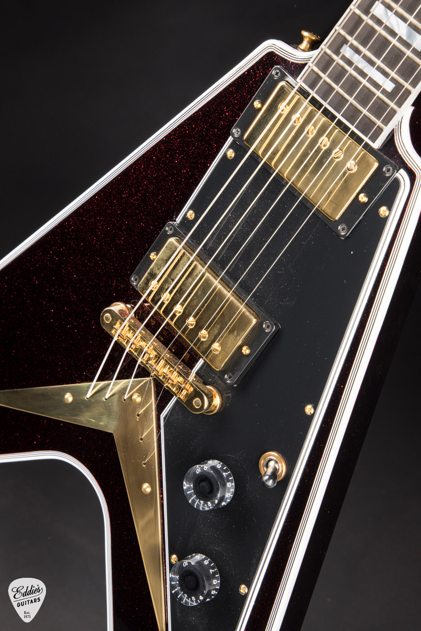 Gibson Custom Shop Made 2 Measure Flying V Custom Gloss Brunswick