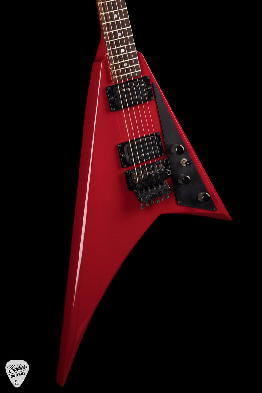 Used - Jackson Randy Rhoads Factory Floyd Rose - Ferrari Red (1985