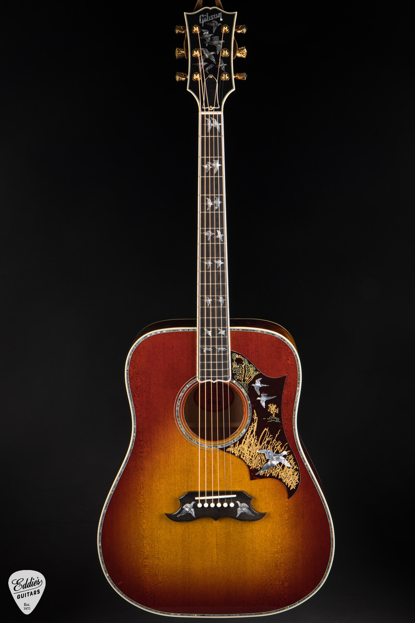 Gibson Custom Shop PSL Doves in Flight Quilt Wildfire Burst 4.13