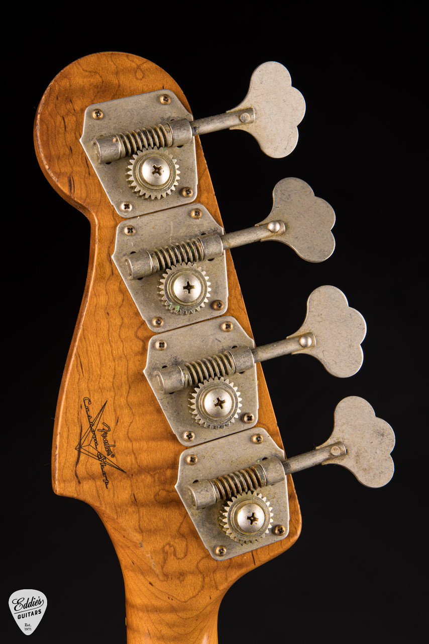 Fender Custom Shop 1964 Jazz Bass Heavy Relic P/J - Candy Apple