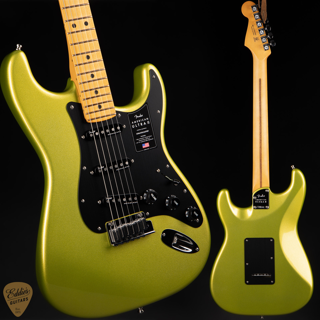 Fender American Ultra II Stratocaster - Solar Flare - Eddie's Guitars