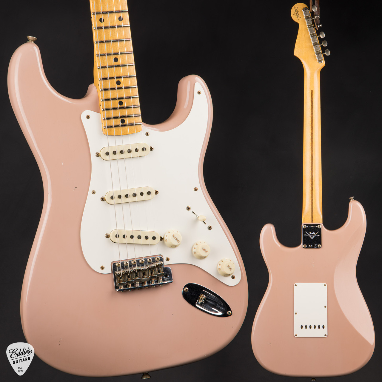 Fender Custom Shop 1957 Stratocaster Journeyman - Dirty Shell Pink