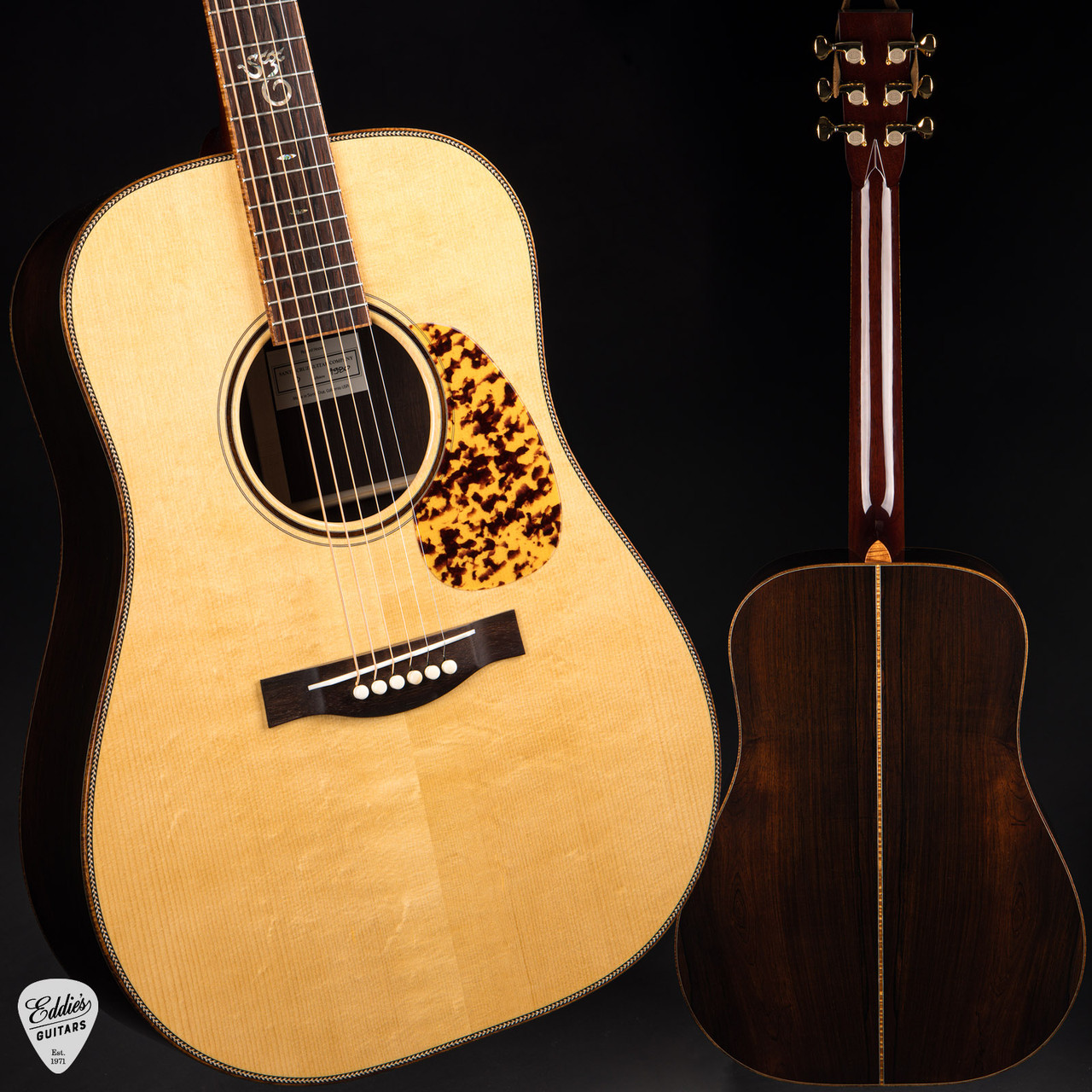 Santa Cruz 1934 D Custom - Adirondack Spruce & Brazilian Rosewood