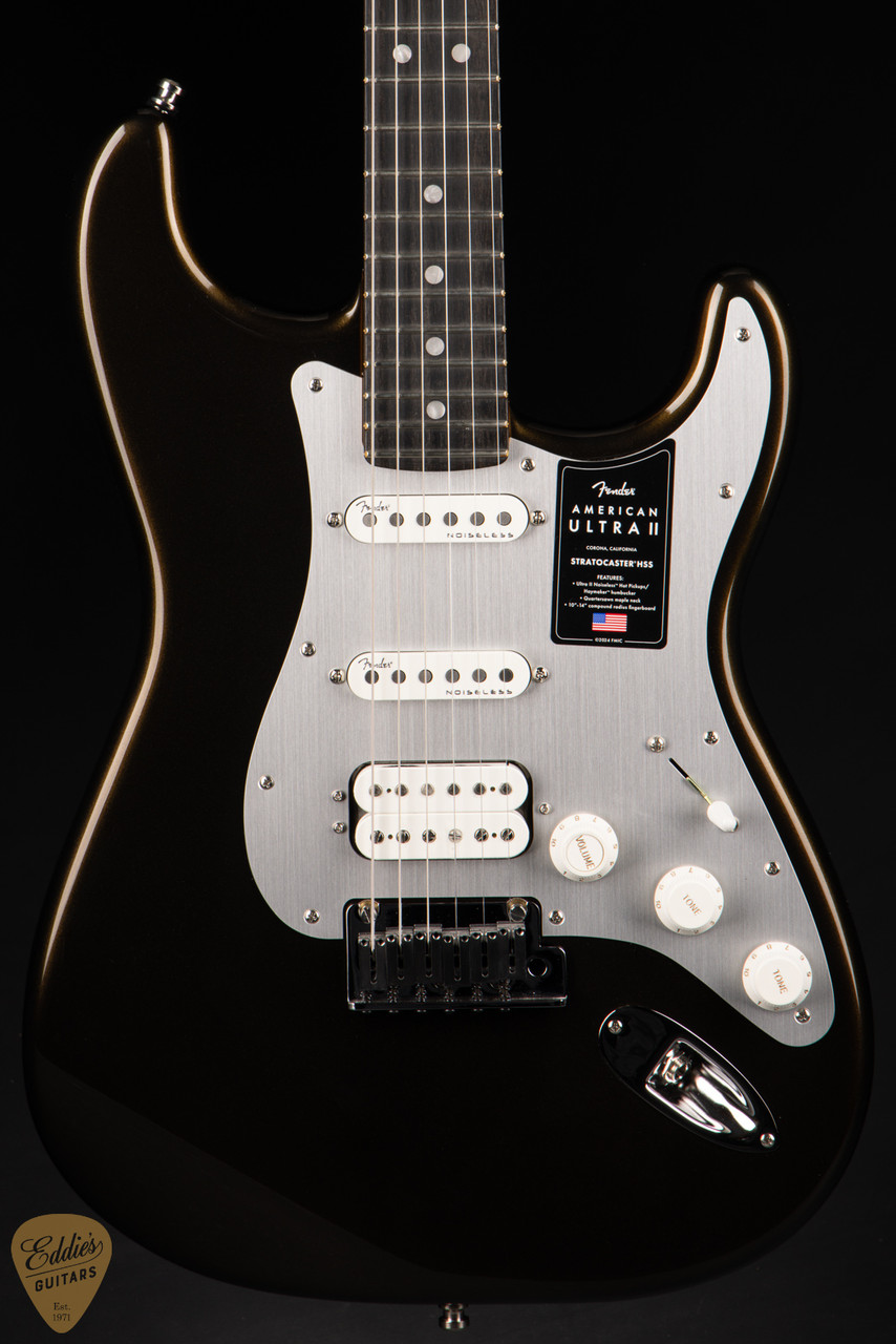 Fender American Ultra II Stratocaster HSS - Texas Tea - Eddie's