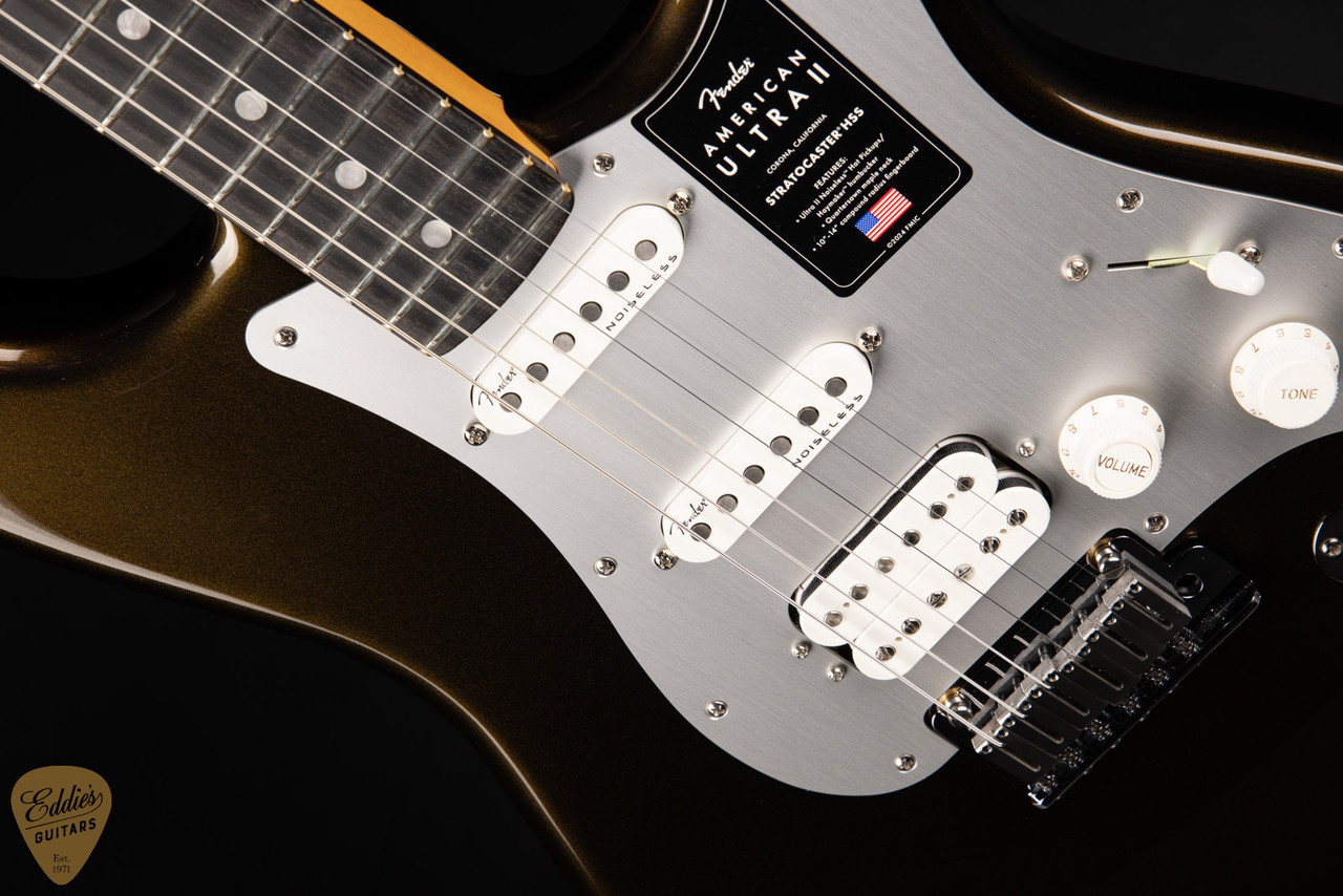 Fender American Ultra II Stratocaster HSS - Texas Tea - Eddie's