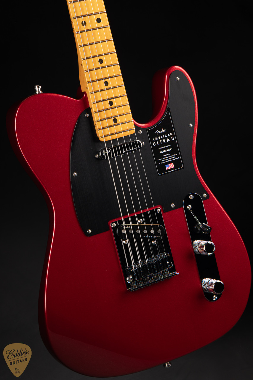 Fender American Ultra II Telecaster - Sinister Red - Eddie's Guitars