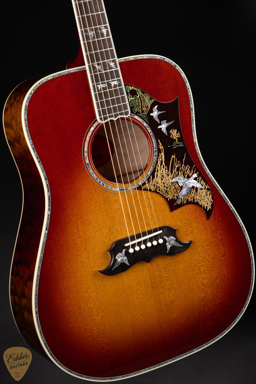 Gibson Custom Shop PSL Doves in Flight Quilt Wildfire Burst 4.10