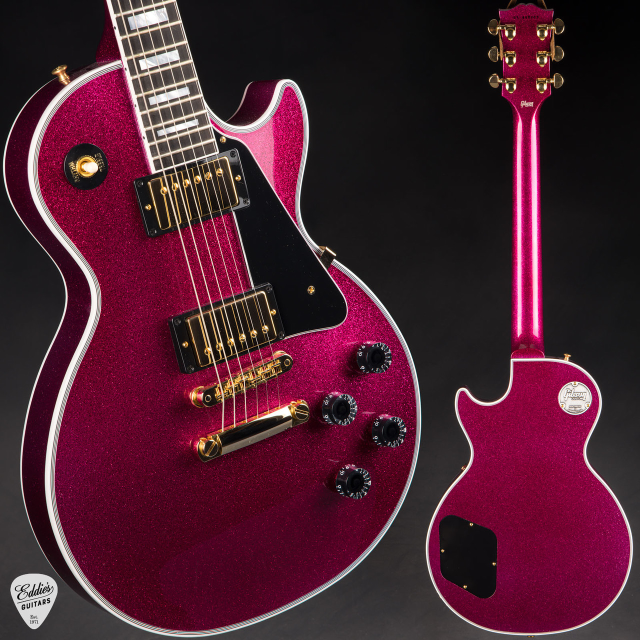 Gibson Custom Shop PSL Les Paul Custom Gloss Pink Sparkle 10.4