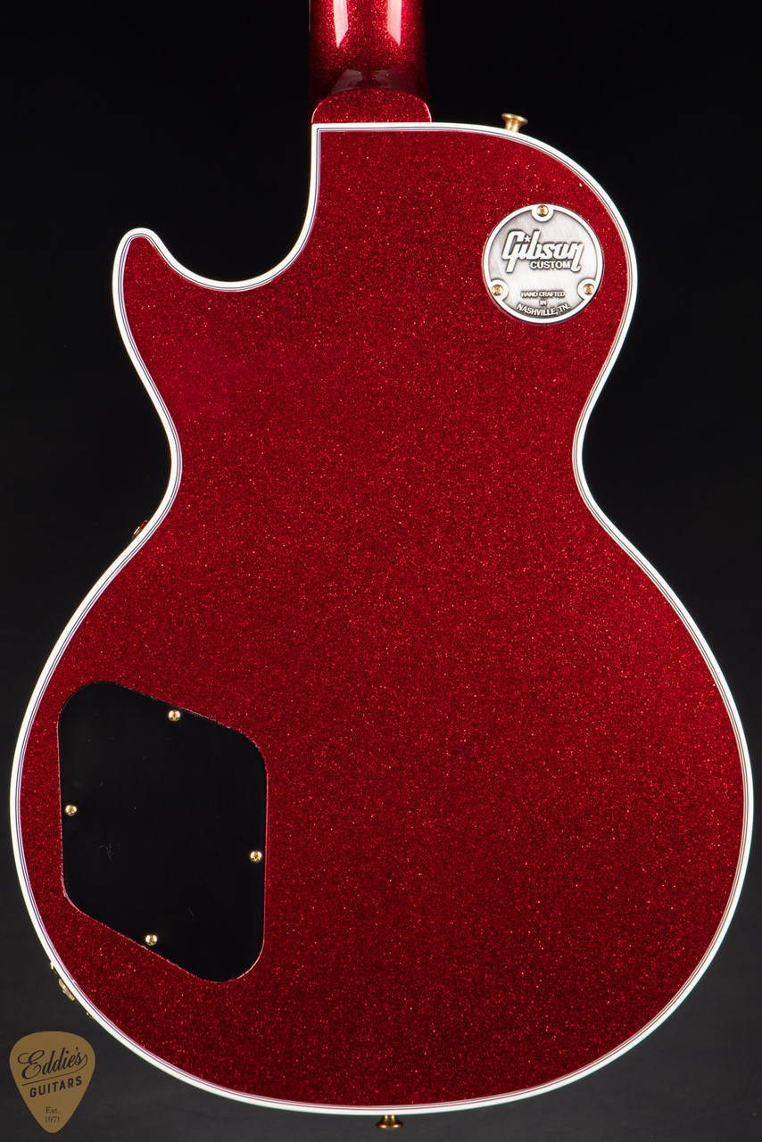 Gibson Custom Shop PSL Les Paul Custom Gloss Wine Red Sparkle 9.3