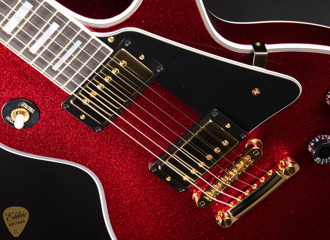 Gibson Custom Shop PSL Les Paul Custom Gloss Wine Red Sparkle 9.3