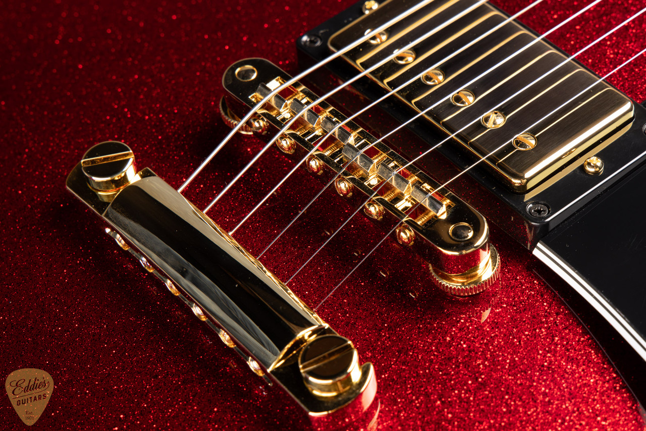Gibson Custom Shop PSL Les Paul Custom Gloss Wine Red Sparkle 9.3