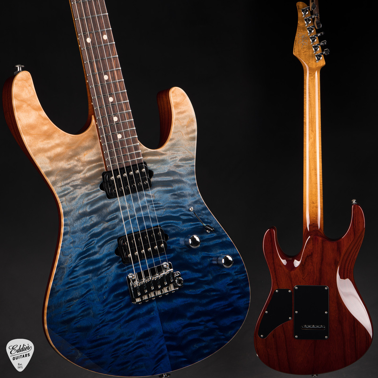 Sale Pending - Suhr Modern Limited Edition Set Neck - Custom Blue