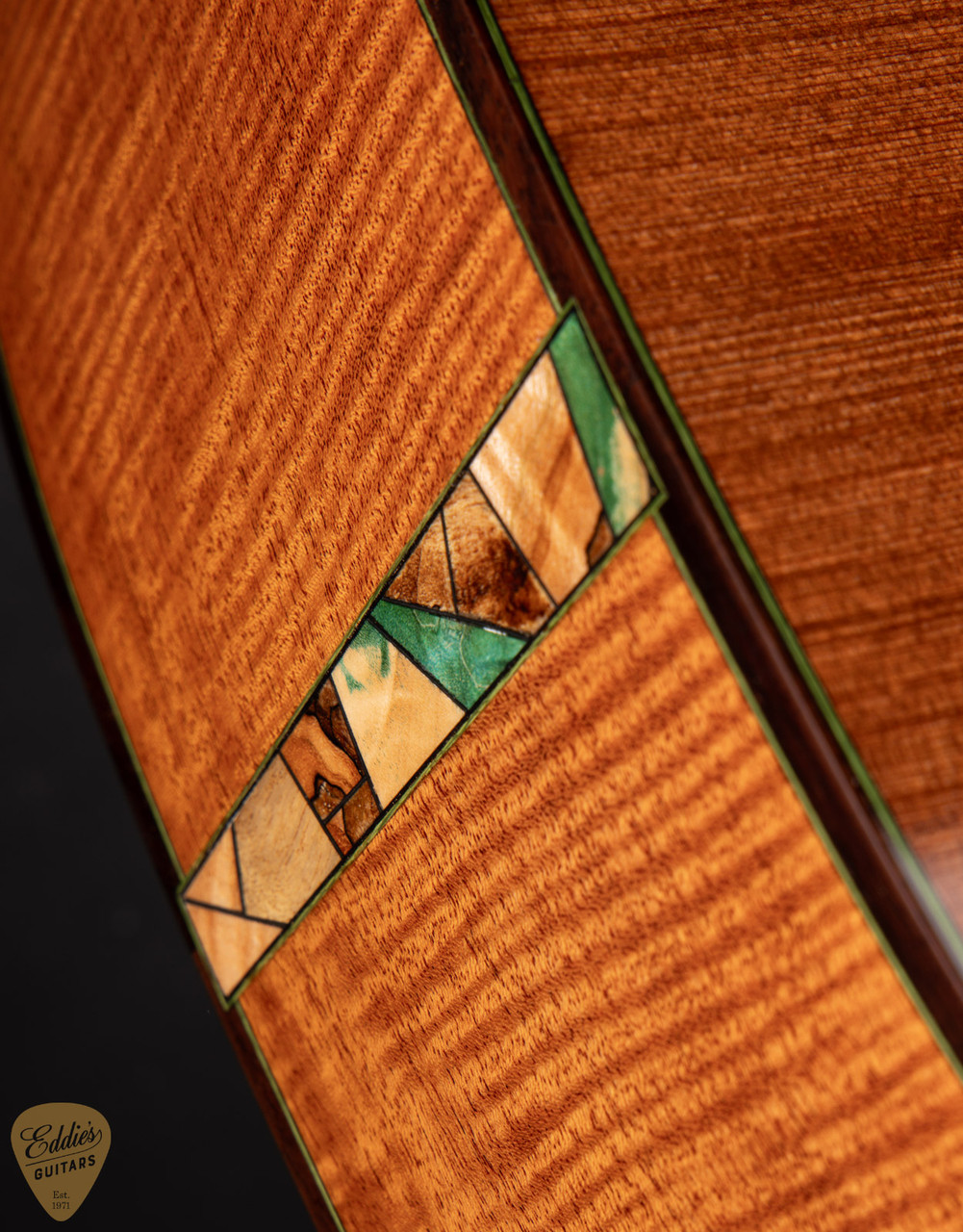 Jeff Jewitt OM-C - Sinker Redwood & Fiddleback Mahogany - Eddie's
