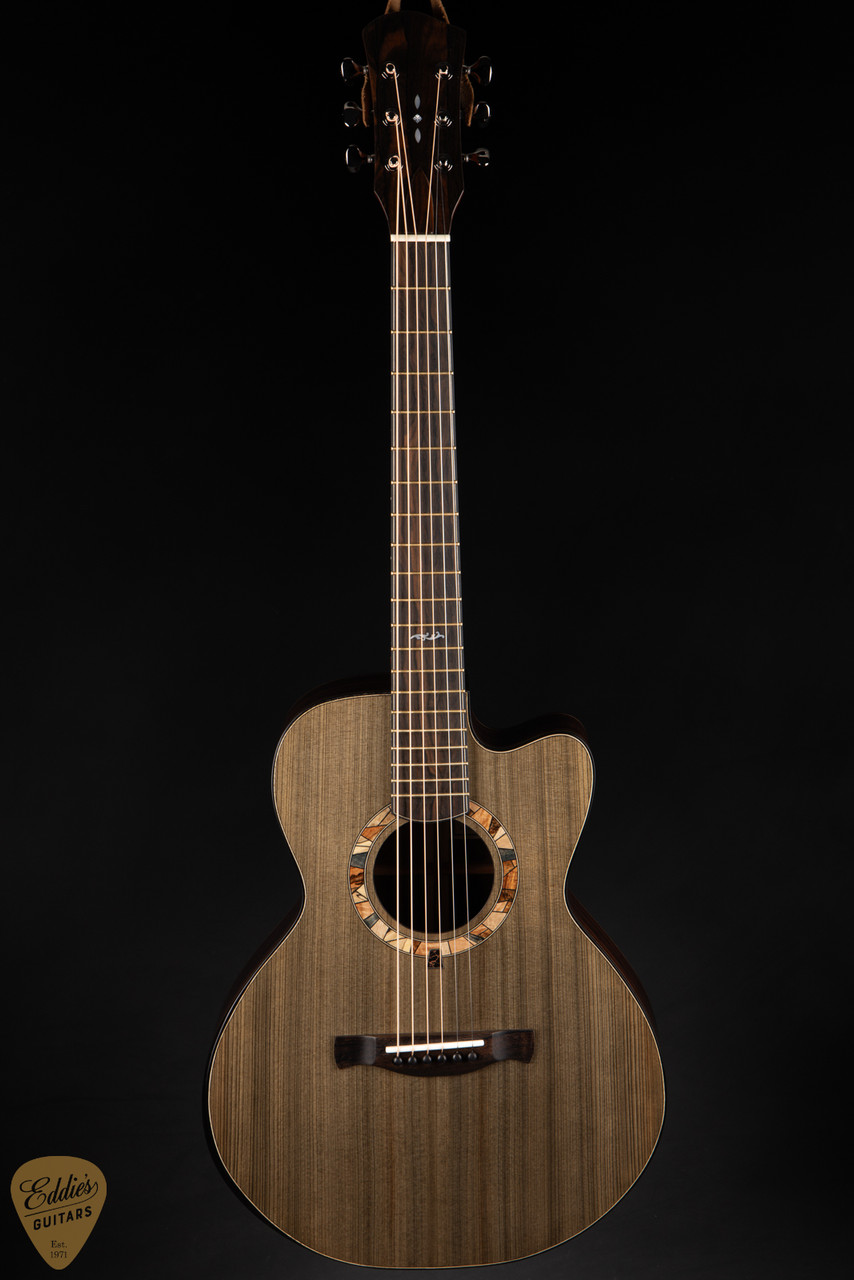 Jeff Jewitt 00-14c - Dark Forest Ancient Cypress & Figured Indian